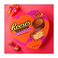 Reese's Miniatures Milk Chocolate Peanut Butter Valentine's Day Candy Gift Box, 6.5 oz