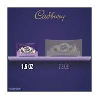 CADBURY MINI EGGS Milk Chocolate with a Crisp Sugar Shell, Easter Candy Treat Bag, 1.5 oz