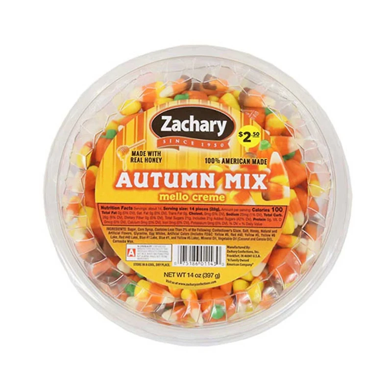 Zachary Autumn Mix, Mello Creme Tub, 14 oz