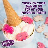 Mother's Original Circus Animal , Frosted Animal Cookies with Rainbow Sprinkles, Resealable Bag, 9 oz
