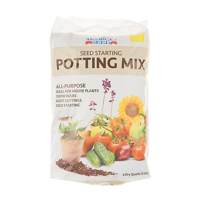 American Seed Starter Soil Mix, 6 qt