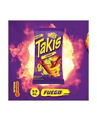 Takis Fuego Rolled Tortilla Chips - Hot Chili Pepper and Lime, 9.9 oz