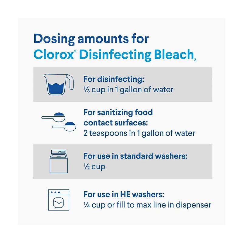 Clorox Disinfecting Bleach, 81 fl oz