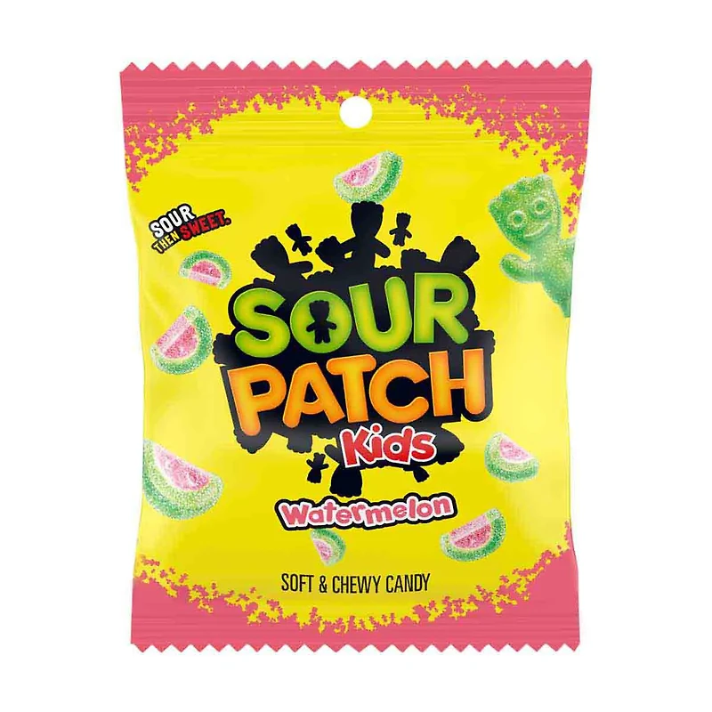 Sour Patch Kids Watermelon Peg Bag, 3.6 oz
