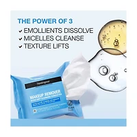Neutrogena Makeup Remover Ultra-Soft Cleansing Towelettes, 25 ct
