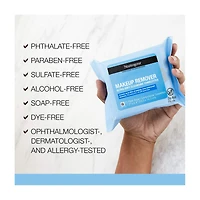 Neutrogena Makeup Remover Ultra-Soft Cleansing Towelettes, 25 ct