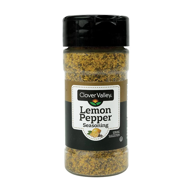 Clover Valley Lemon Pepper Seasoning, 3.5 oz
