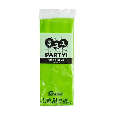 321 Party! Birthday Tissue Paper, 5 sheets