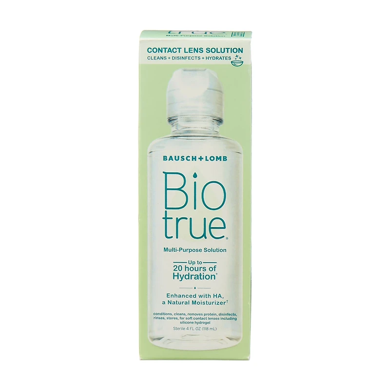 Bausch & Lomb Bio True Multi-Purpose Contact Solution, 4 fl oz