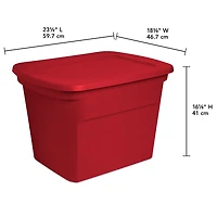 Sterilite 18 Gal. Tote