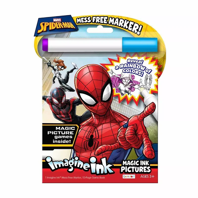 Imagine Ink Licensed Magic Ink Pictures Book, Assorted