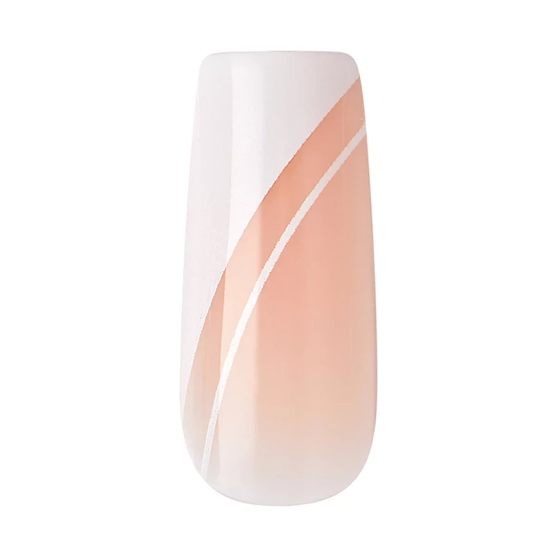 Kiss Press-On Design Manicure, Tabloid Buzz, 24 Count