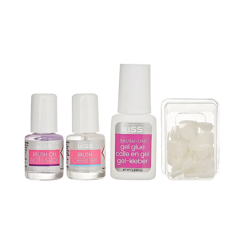 Kiss Pink Design Nails, Little Star