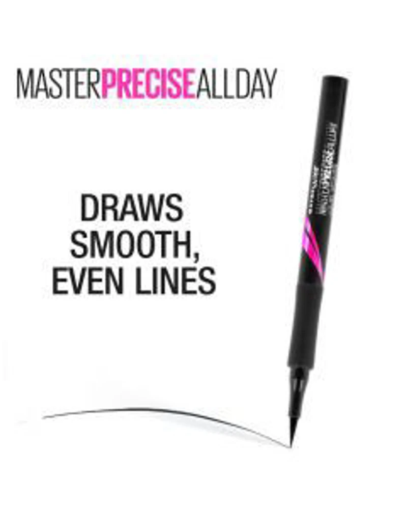 Maybelline Eyestudio Master Precise All Day Liquid Eyeliner, Black