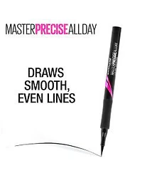 Maybelline Eyestudio Master Precise All Day Liquid Eyeliner, Black