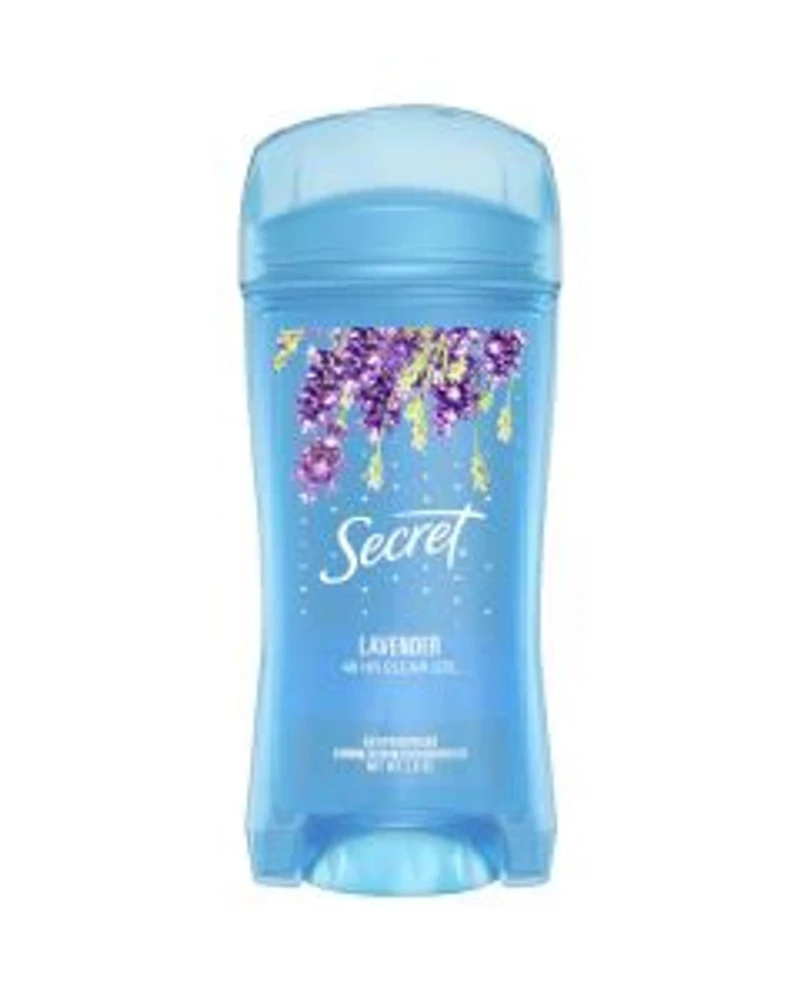 Secret Fresh Antiperspirant and Deodorant Clear Gel, Lavender, 2.6 oz