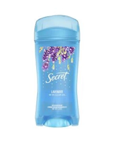Secret Fresh Antiperspirant and Deodorant Clear Gel, Lavender, 2.6 oz