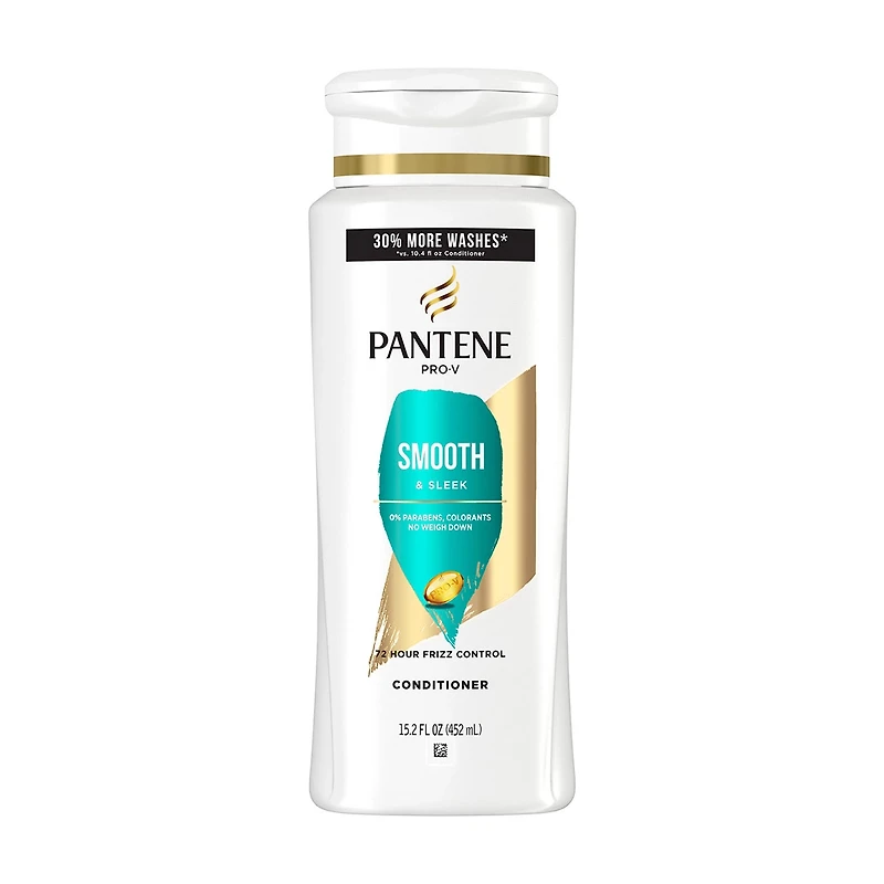 PANTENE PRO-V Smooth & Sleek Conditioner, 15.2 fl oz