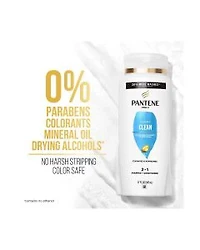 PANTENE PRO-V Classic Clean 2 in 1 Shampoo + Conditioner, 17 fl oz