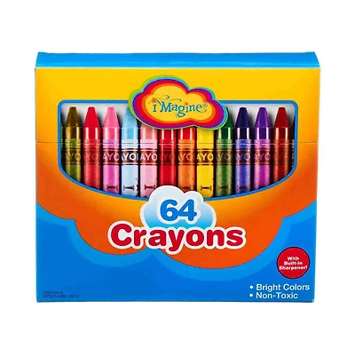Imagine Crayons, 64 Count
