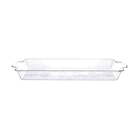 Tabletop Basics Rectangular Square Tray, 13.5in x 8.5in