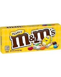 M&M's Peanut Chocolate Candies, 3.10 oz