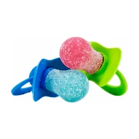 Flix Candy Sour Pacifier Pop Lollipops, 0.81 oz