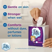 Puffs Ultra Soft Facial Tissues, 48 Facial Tissues Per Box, 1 ct