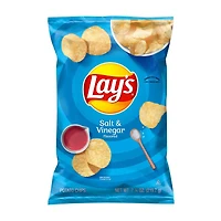 Lay's Salt & Vinegar Potato Chips, 7.75 oz