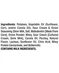 Lay's Sour Cream and Onion Flavored Potato Chips, 7.75 oz