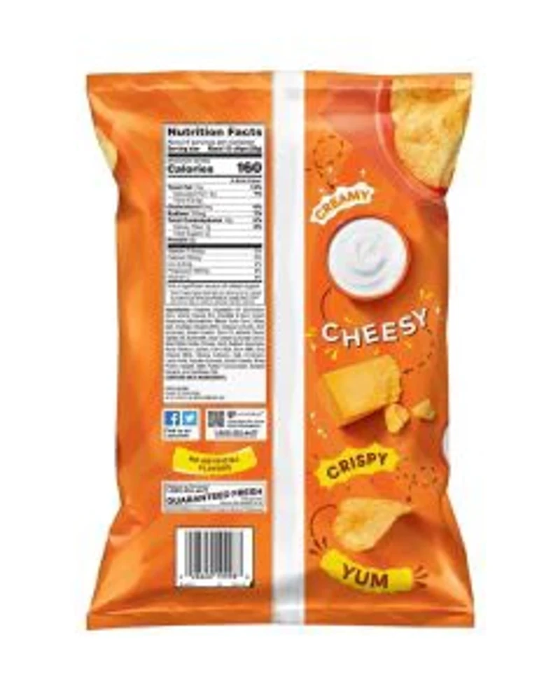 Lay's Potato Chips Cheddar & Sour Cream, 7.75 oz