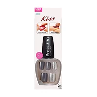 Kiss Press-On Design Manicure, Love it, 24 Count