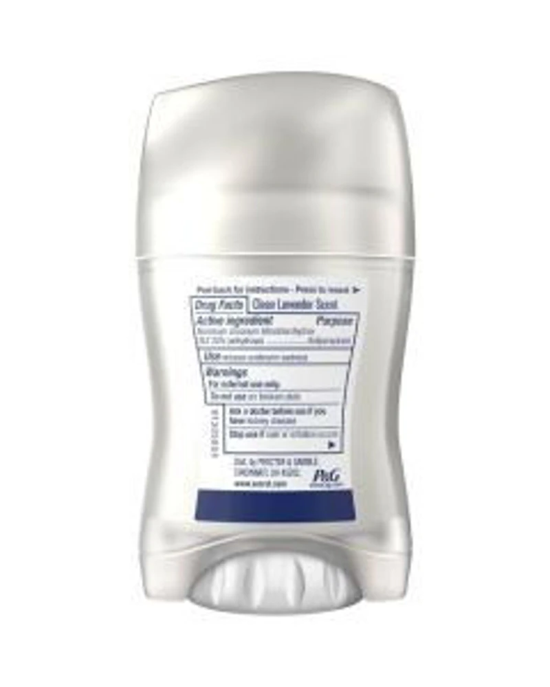 Secret Clinical Strength Invisible Solid Antiperspirant & Deodorant, Clean Lavender, 1.6 oz