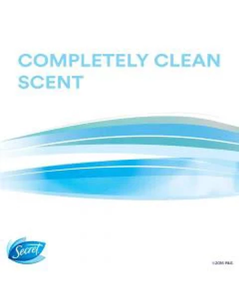 Secret Clinical Strength Antiperspirant & Deodorant Gel, Completely Clean, 1.6 oz