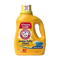 ARM & HAMMER Clean Burst, 67 Loads Liquid Laundry Detergent, 67 fl oz
