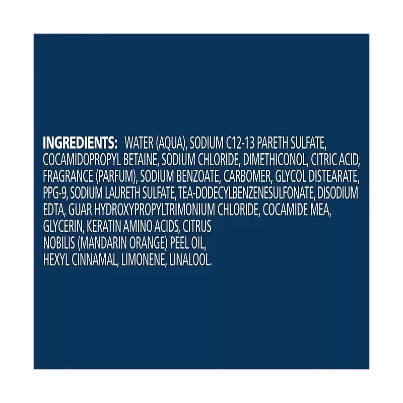 Suave Men Citrus Rush 3-in-1 Shampoo Conditioner Body Wash 28 oz