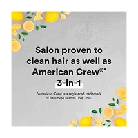 Suave Men Citrus Rush 3-in-1 Shampoo Conditioner Body Wash 28 oz