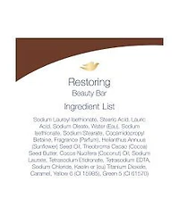 Dove Restoring Coconut & Cocoa Butter Beauty Bar, 3.75 oz, 3 Bars