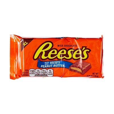 Reese's Milk Chocolate & Peanut Butter XL Candy Bar, 4.25 oz.