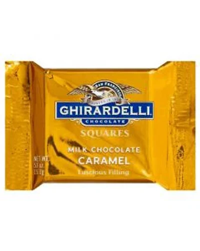 Ghirardelli Milk Chocolate Caramel Squares, 0.53 oz