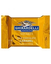 Ghirardelli Milk Chocolate Caramel Squares, 0.53 oz