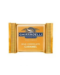 Ghirardelli Milk Chocolate Caramel Squares, 0.53 oz
