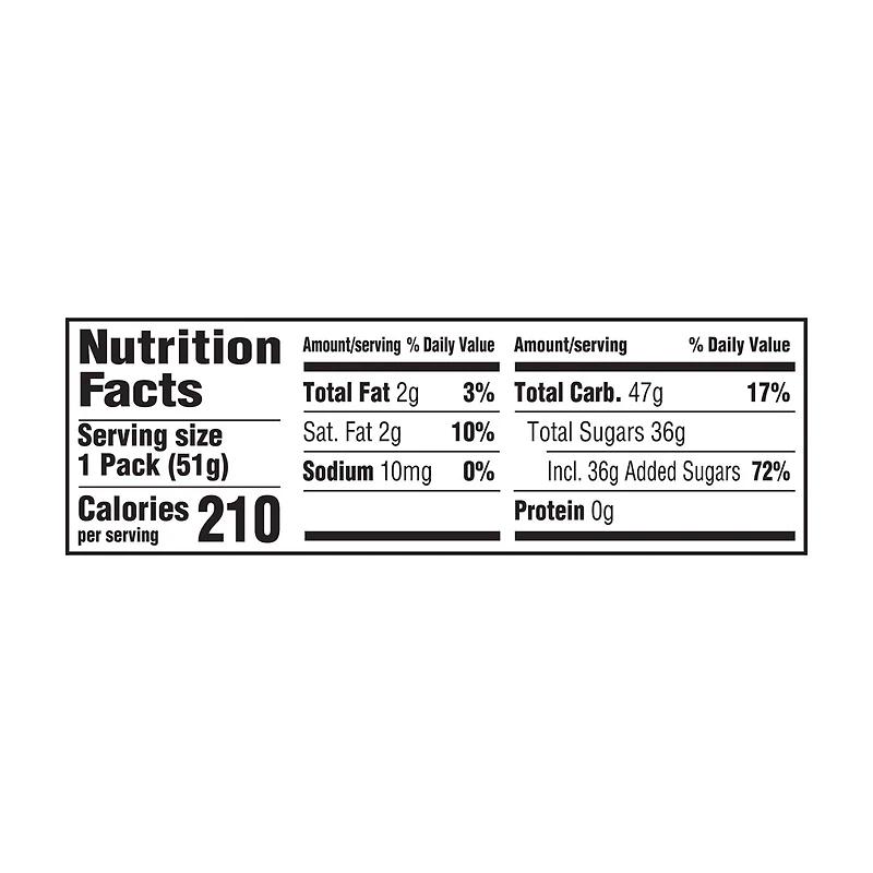 SKITTLES Sour Candy, Full Size, 1.8 oz