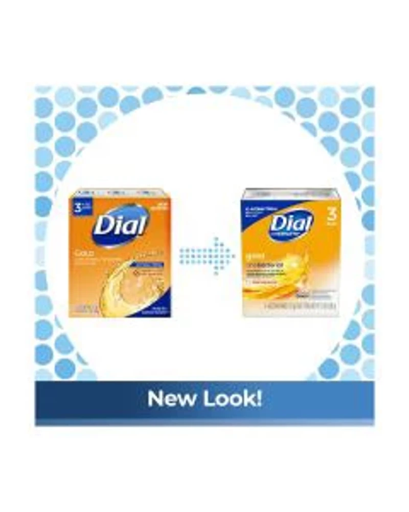 Dial Gold Antibacterial Deodorant Soap, 4 oz, 3 ct
