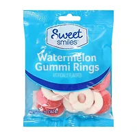 Sweet Smiles Watermelon Gummi Rings, 5 oz.