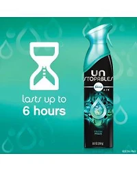 Febreze Unstopables FRESH Air Freshener, 8.8 oz