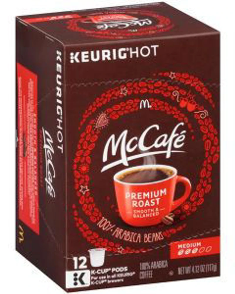 McCafé Premium Roast K-Cup Coffee Pods, 12 ct