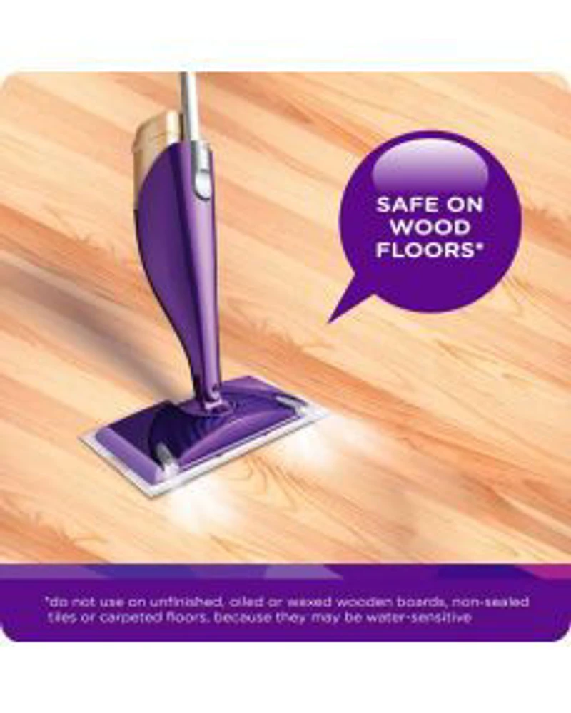 Swiffer WetJet Spray Mop Quickdry Formula Liquid Wood Floor Cleaner Refill, 42.2