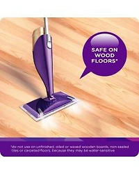 Swiffer WetJet Spray Mop Quickdry Formula Liquid Wood Floor Cleaner Refill, 42.2