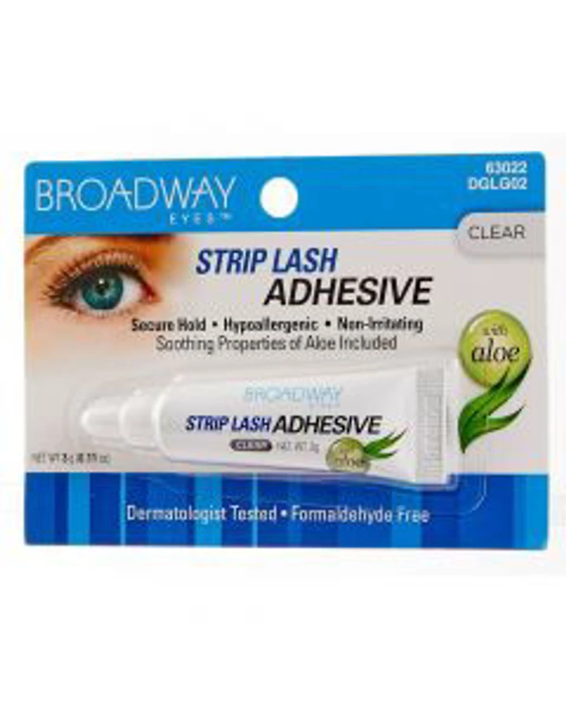 Broadway Strip Lash Adhesive Glue, Clear, 3g